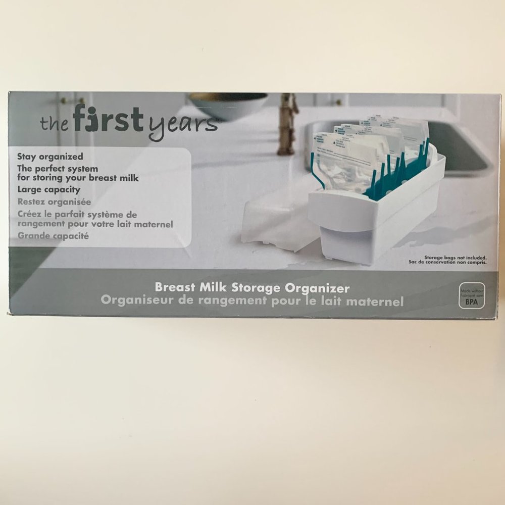 New! The First Years Breast Milk Storage Organizer